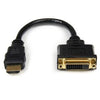 8in HDMI to DVI-D Video Cable Adapter