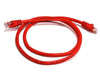 8Ware Cat6a UTP Ethernet Cable, Snagless - Red 0.25M - RJ45 Ethernet Network LAN UTP Patch Cord