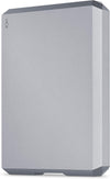 LaCie Mobile Drive 4TB External Hard Drive Portable HDD -USB-C USB 3.0, -2 years warranty