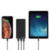EOL Cygnett ChargeUp Boost 2nd Gen 10K mAh Power Bank - Black (CY3477PBCHE), 1x USB-C(15W),2x USB-A(12W),15cm USB-C Cable,Digital Display,Charge 3 Dev