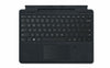 Microsoft Surface Pro 10/9/8/X Signature Mechanical & Backlit Key Large Trackpad Cover - Black
