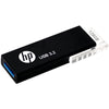 (LS) HP 718W 128GB USB 3.2 70MB/s Flash Drive Memory Stick Slide 0°C to 60°C 5V Capless Push-Pull Design External Storage (> HPFD712LB-128)