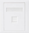 Astrotek CAT6 RJ45 Network Wall Face Plate Outlets 86x86mm 1 Port Socket Kit