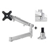 ATDEC DYNAMIC ARM DESK MOUNT SILVER
