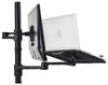Atdec Notebook monitor arm combo mount - Black
