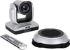 Aver VC520+ Silver Pro Camera for Video Collaboration in Conference Rooms (1080P, USB, 82 FOV, 18xTotal Zoom, RS232, PTZ, Microphone, Speakerphone)