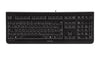 Cherry KC 1000 Quiet all rounder keyboard, USB, Black (JK-0800) - Standard QWERTY Layout (pic differs)