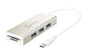 J5create JCH347 USB-C 3-port USB-A HUB with SD & Micro SD card reader