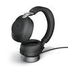Jabra Evolve2 85, Link380a UC Stereo Stand Black