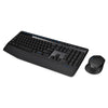 Logitech Wireless Keyboard & Mouse Combo, MK345, Black, USB Receiver (Combo powered by 2xAAA and 1xAA, included)