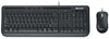 Microsoft Wired Desktop 600 Keyboard & Mouse Combo, USB, Black, Retail