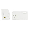 NetComm NP1201 1.2Gbps Powerline AC Pass-Through Twin Pack - Gigabit LAN