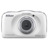 Nikon Digital Compact Camera COOLPIX W150, White,13.2MP, 3x Optical Zoom, Fixed Lense, f/3.3-5.9, 10m Waterproof
