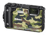 Nikon Digital Compact Camera COOLPIX W300, Camo,16MP, 5x Optical Zoom, Fixed Lense, f/2.8-4.9, All Weather, Waterproof, 4K Recording, with SnapBridge