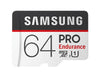 Samsung PRO Endurance micro SDCard (SD Adapter) 64GB