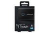 Samsung T7 Touch Portable SSD 1TB,USB3.2, Type-C, R/W(Max) 1,050MB/s, Aluminium Case, Fingerprint Password Security, Black, 3 Years Warranty