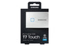 Samsung T7 Touch Portable SSD 2TB,USB3.2, Type-C, R/W(Max) 1,050MB/s, Aluminium Case, Fingerprint Password Security, Silver, 3 Years Warranty