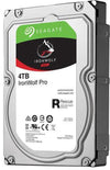 SEAGATE IRONWOLF PRO 4TB - WORKLOAD 300TB/YR 7200RPM 5YRS WARRANTY 2YRS DATA RESCUE