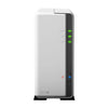 Synology DiskStation DS120j 1-Bay 3.5" Diskless 1xGbE NAS (Tower) (SOHO), Marvell 800MHz, 2xUSB2 - 2 Years Warranty - Comes with 2 Camera Licenses.