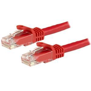 0.5m Red Snagless Cat6 Patch Cable