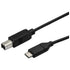 0.5m USB C to USB B Printer Cable