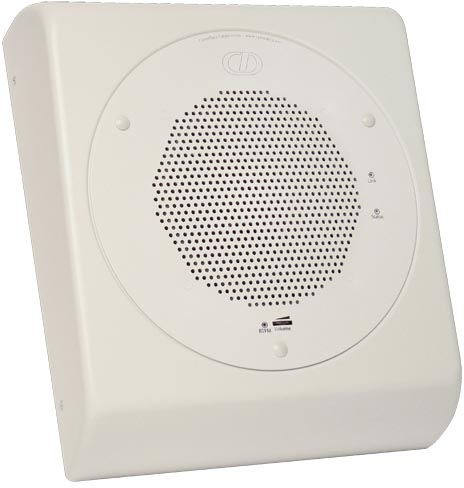 VoIP Wall Mount Adapter for Ceiling Speaker - Signal White