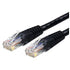 10 FT BLACK MOLDED CAT6 UTP PATCH CABLE