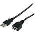 10 ft Black USB Extension Cable A to A