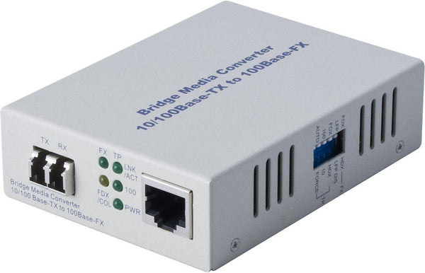 100Mbps Standalone/Rackmount Media Converter - Connected Technologies