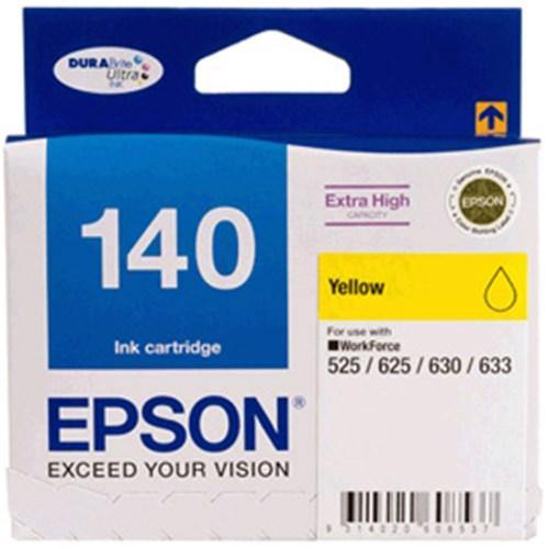 140 EXTRA HIGH CAPACITY YELLOW INK CART WORKFORCE 52554560 625 630 633 645 70107510 - Connected Technologies
