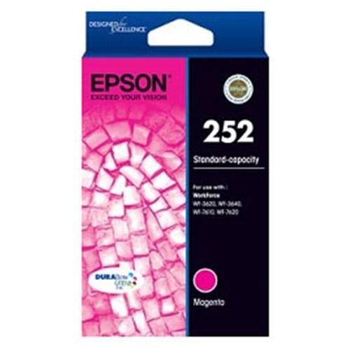 252 STD CAPACITY DURABRITE ULTRA MAGENTA INK FOR W/FORCE PRO WF-3620 3640 7610 7620 - Connected Technologies