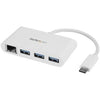 3 Port USB C Hub Laptop Hub w/ Ethernet