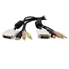 4-in-1 USB DVI KVM Switch Cable w/ Audio