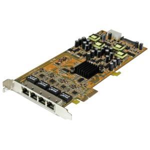 4 Port Gigabit PoE PCIe Network Card