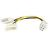 6 LP4 to 6 Pin PCIe Power Cable Adapter