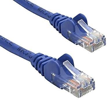 8Ware Cat5e UTP Ethernet Cable Snagless  3m Blue ~CBAT-RJ45BL-3M - Connected Technologies