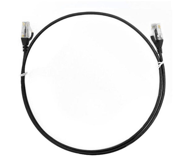 8ware CAT6 Ultra Thin Slim Cable 5m / 500cm - Black Color 