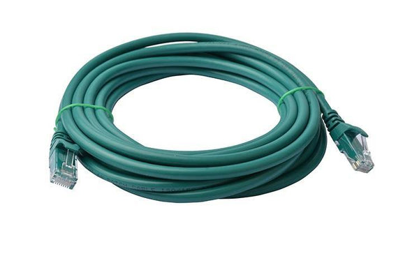 8Ware Cat6a UTP Ethernet Cable 10m Snagless Green - Connected Technologies