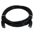 8Ware Cat6a UTP Ethernet Cable 1m Snagless Black - Connected Technologies