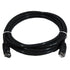 8Ware Cat6a UTP Ethernet Cable 25cm Snagless Black - Connected Technologies