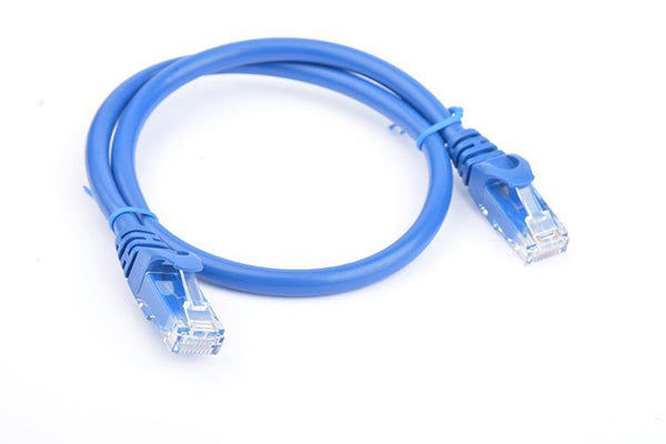 8Ware Cat6a UTP Ethernet Cable 25cm Snagless Blue - Connected Technologies
