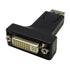 8Ware Display Port DP to DVI Adapter Converter 20-pin to DVI 24+1-pin Male to Female ~CBAT-DPDVI-MF - Connected Technologies