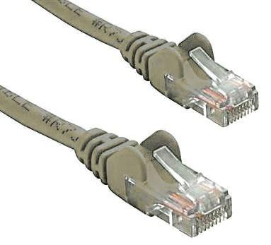 8Ware RJ45M - RJ45M Cat5e UTP Network Cable 0.5m(50cm) Grey - Connected Technologies