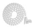 Brateck 15mm/0.59' Diameter Coiled Tube Cable Sleeve Material Polyethylene(PE) Dimensions 1000x15mm - White