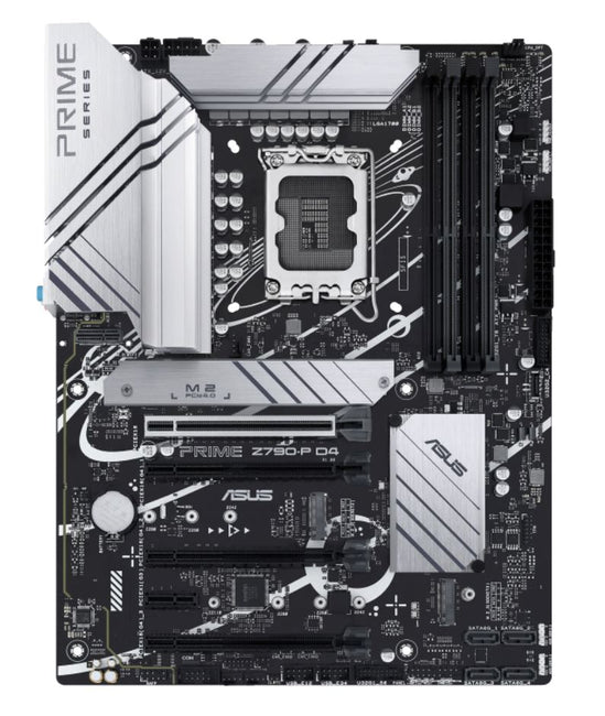 ASUS Z790 PRIME Z790-P D4-CSM Intel LGA1700 ATX Motherboard 128GB 4xDDR4,1xPCIe 5.0 x16,3x M.2,4xSATA,1x HDMI,1xDP, 2.5Gb Ethernet