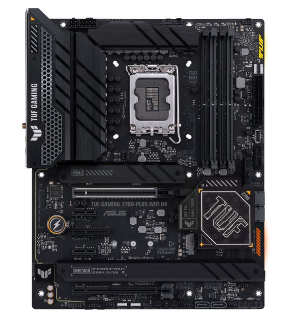 ASUS TUF GAMING Z790-PLUS WIFI D4  Intel LGA1700 ATX Motherboard 128GB, DDR4 PCIe x5, M.2x3  SATAx4  HDMI, 2.5Gb Ethernet