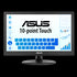ASUS VT168HR 15' Touch Monitor 15.6' (1366x768), 10-point Touch, HDMI, Flicker free, Low Blue Light, Wall-mountable, Eye care, VESA, HDMI, VGA