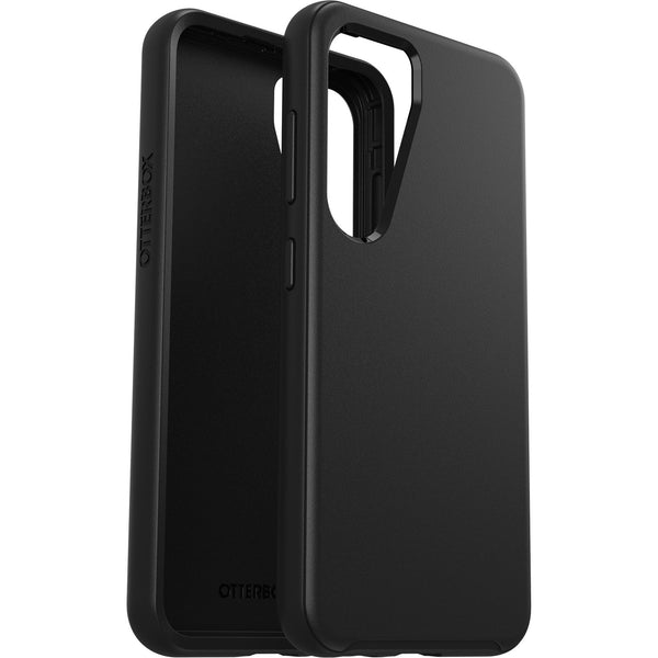 OtterBox Symmetry Samsung Galaxy S23 5G (6.1') Case Black - (77-91135), Antimicrobial, DROP+ 3X Military Standard, Raised Edges, Ultra-Sleek