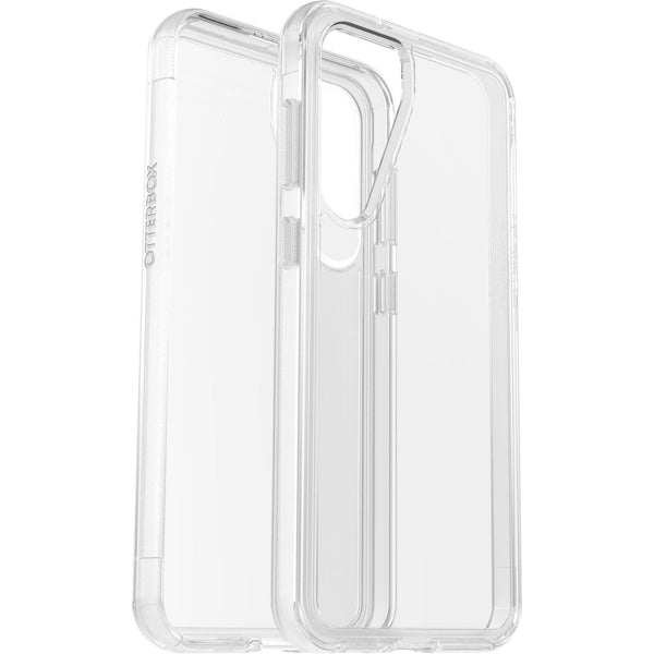 OtterBox Symmetry Clear Samsung Galaxy S23+ 5G (6.6') Case Clear - (77-91192), Antimicrobial, DROP+ 3X Military Standard, Raised Edges, Ultra-Sleek