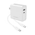Cygnett PowerPlus 60W Dual Wall Charger (USB-A & USB-C PD) + USB-C Cable(1.5M) + Travel Adapters - White(CY3090POPLU), Perfect for Laptop,Fast Charge